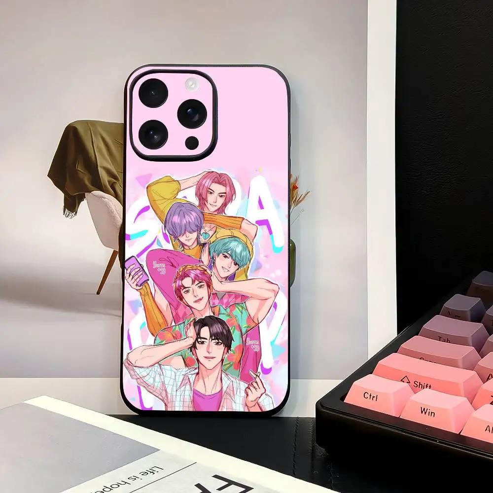 K-PopS D-Demon H-Hunters Аниме Фильм Чехол для Телефона Чехол для iPhone 13-16 Plus Pro Max Сатиновый Глянцевый Цветной