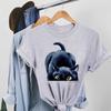 Cat Per Lovely 90s Sweet Trend Tee Top Fashion T Shirt Clothing Casual Short Sleeve Women Print Lady Female Graphic T-shirt