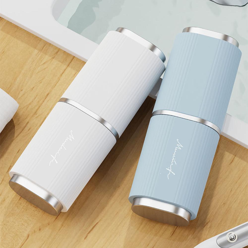 Travel Portable Toothbrush Storage Box Case Toiletries Storage Cup Toothbrush Toothpaste Holder
