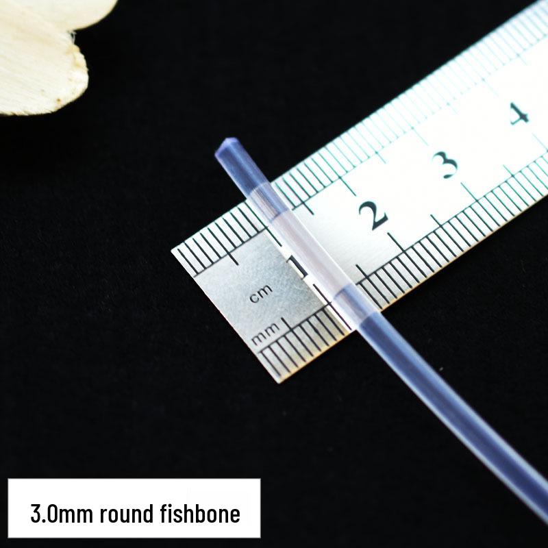 Круглый подъюбник «рыбий хвост» формовочные полосы: 2.0/2.5/3.0/4.0мм Свадебное платье Нижнее белье Аксессуары