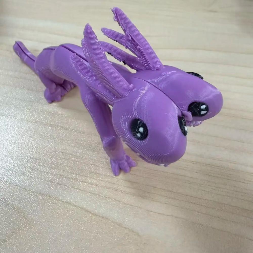 Новая 3D-печатная фигурка Морского Пожирателя Блуп Гран Маха Модель Игрушка Рождественский Подарок Подвижная Фигурка Глубоководного Морского Монстра Блупа