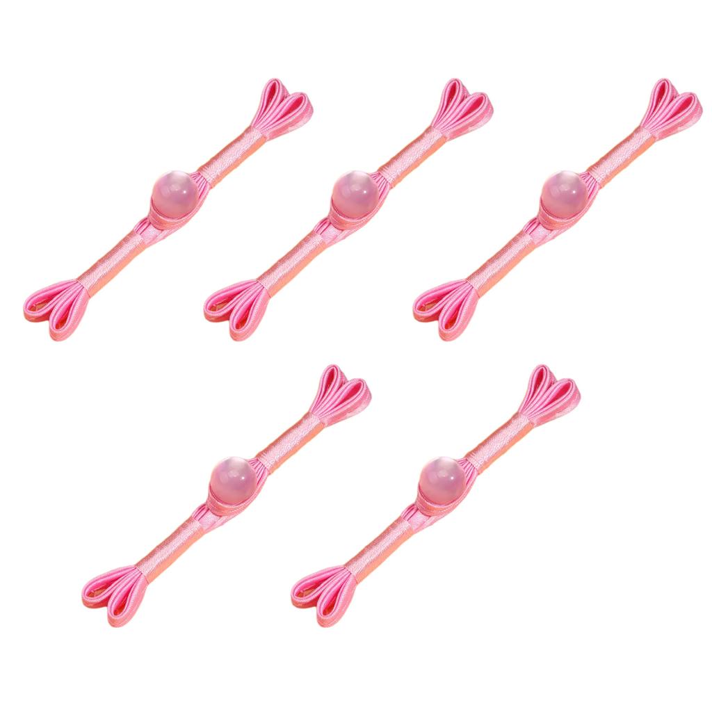 5PCS Chinese Cheongsam Buttons Traditional Costume Ornament Closure Buttons for Sewing Sweater Cardigan Evening Gowns