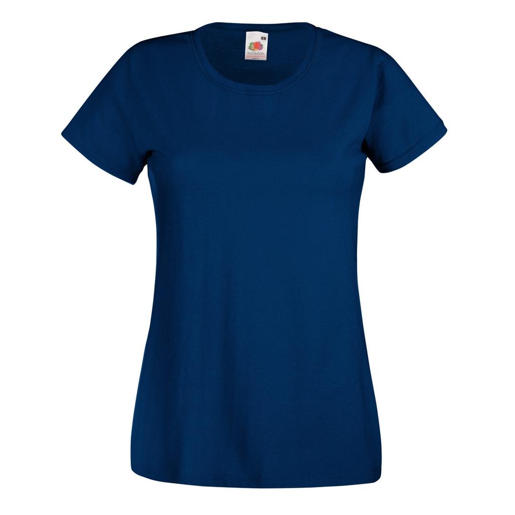FRUIT OF THE LOOM Женская футболка Lady-Fit Valueweight с коротким рукавом