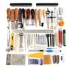87pcs Leather Craft Tools Kit Hand Sewing Stitching Punching Carving Tool Set