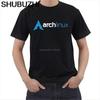 ARCH LINUX Logo Mens T Shirt S M L XL 2XL 5XL Short Sleeves Cotton Clothing T-Shirt Round Neck Clothes Sbz6157