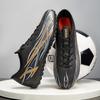 Fashion Men's Soccer Shoes FG/TF Non-Slip Turf Soccer Cleats Training Shoes Ultralight Outdoor Sneakers Athletic Low Top Football Boots