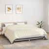 Weighted Blanket Light Cream 235x290 Cm 11 Kg Fabric