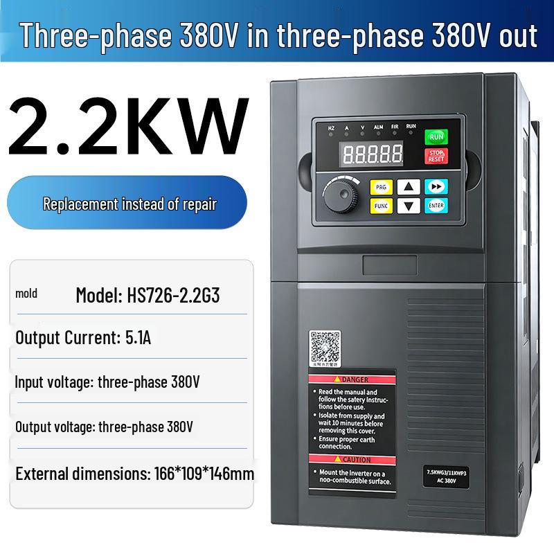 Three-Phase 380V Water Pump Inverter (1.5-22KW) for Constant Pressure Supply