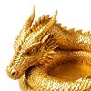 3D-печатная фэнтезийная драконья шкатулка-поддон, готическая драконья шкатулка-поддон, настольный лоток для хранения ключей, органайзер для украшений, настольный компаньон для домашнего офиса