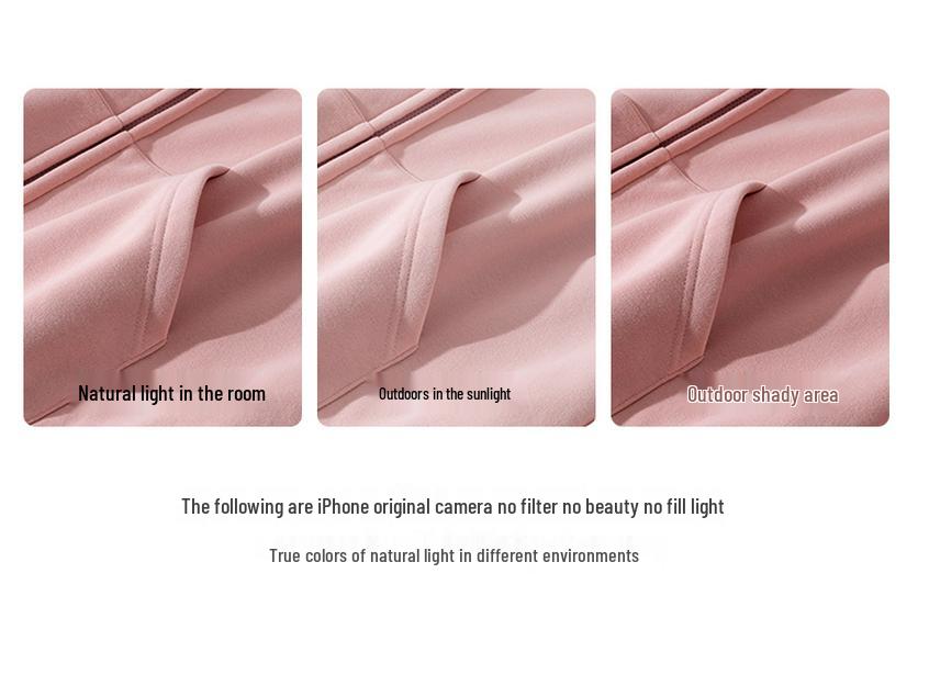 Новая коллекция 2025 года: розовая толстовка с капюшоном и кардиган в корейском стиле для женщин — легкий, свободный крой, идеально подходит для ранней осени/весны.