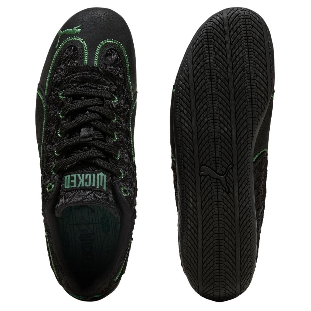 Wicked x Puma  Кроссовки Speedcat Elphie Женские Черный Глубокий Лес Темно-Миртовый 407137-01