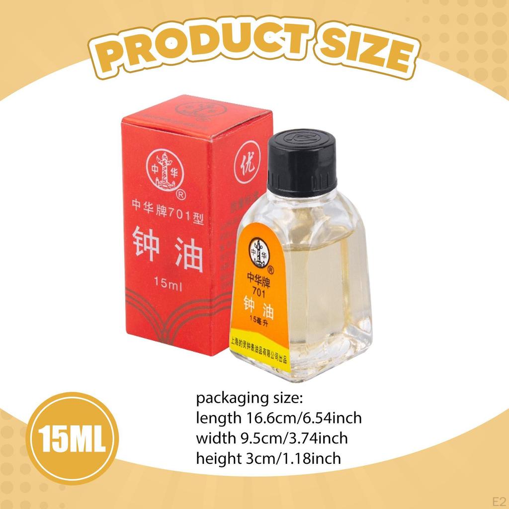 Watch Clock Lubricating Oil Repair for Watchmaking Supplies Repairers