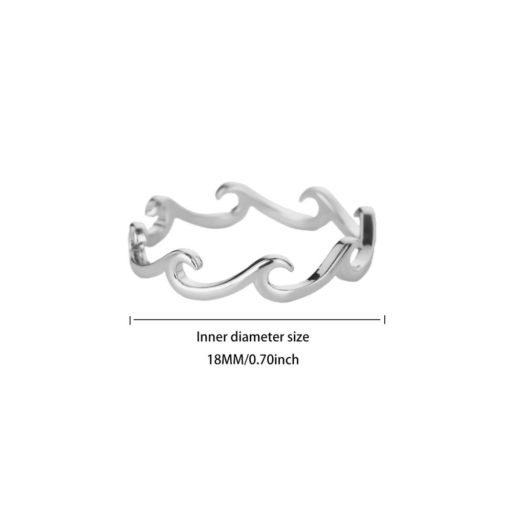 Hot-selling Zir*****pen Ring Women's Fashion Simple Wind Moon Butterfly Diamond Ring Jewelry