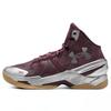 Кроссовки Curry 2 Retro Domaine Unisex Red Deep-Red Metallic-Silver 3026052-601