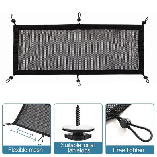 Сетка для укладки кабелей. Сетка для конфиденциальности. Органайзер для шнуров. Проволочная сетка под столом. Большая емкость. Простота установки. Органайзер для шнуров. Сетка для офиса.