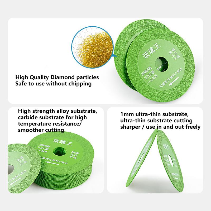 Диск для резки стекла Диск для резки стекла для угловых шлифовальных машин Диски для быстрой и точной резки Алмазные отрезные диски