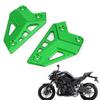 FootPeg Footrest Heel Plates Guard Protector Set Fit for Kawasaki Z900 2017-2021