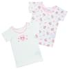 Short Sleeve Set of My with Name 148318 Kids' Undershirts, 2, Melody, 110cm, 100% Cotton, Tags,