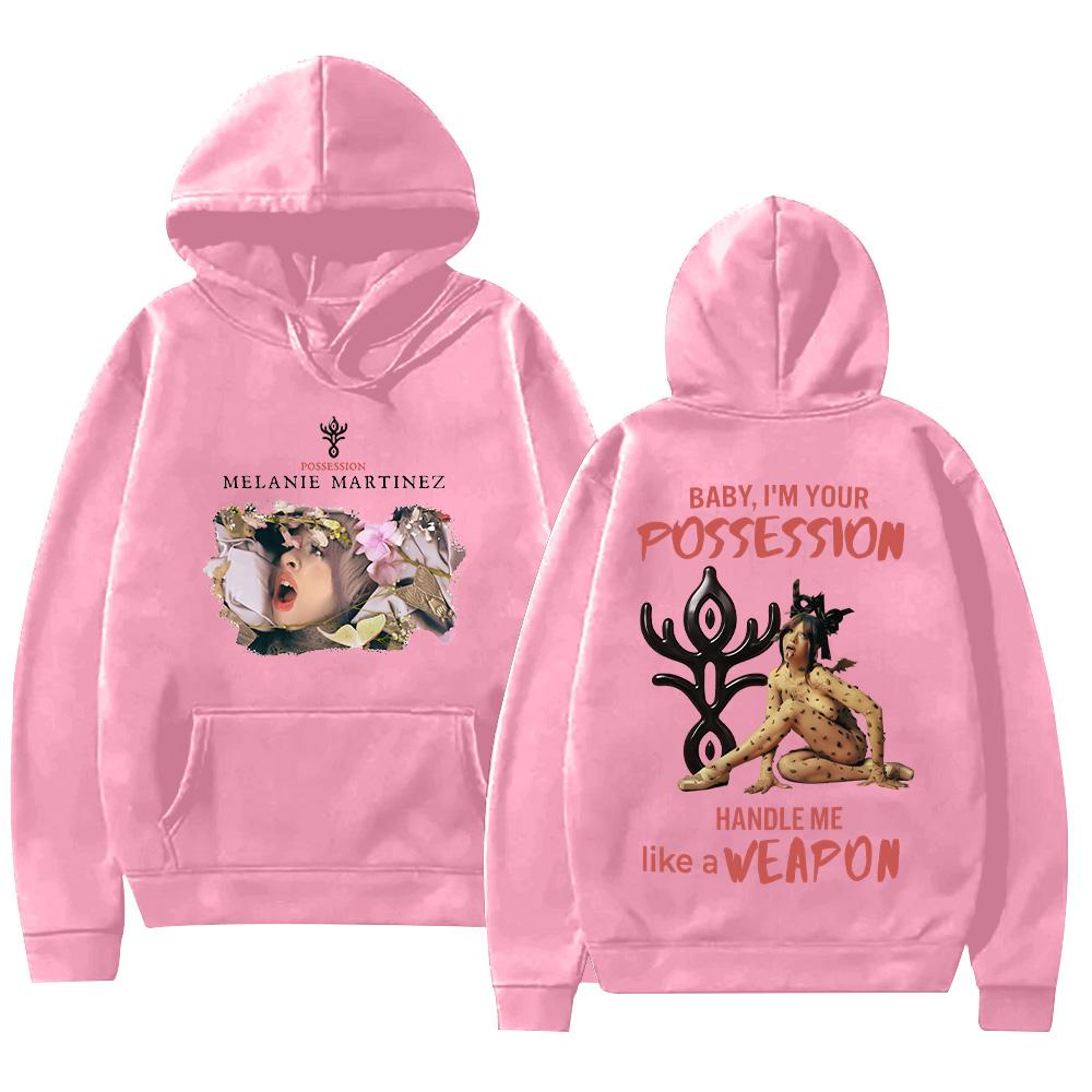 Melanie Martinez Possession Hoodies BABY, I'M YOUR Possession Graphic Clothing Women Men Harajuku Aesthetic Sweatshirts Pullover Fleece jacket