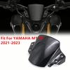 Motorcycle Windscreen Windshield for Yamaha MT-09 2021-2023