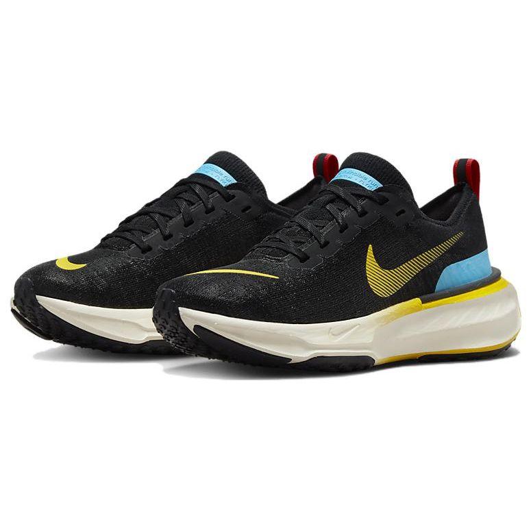 Nike ZoomX Invincible 3 Черный Балтийский Синий Желтый Женские Кроссовки Антрацитовый Белый DR2660-002