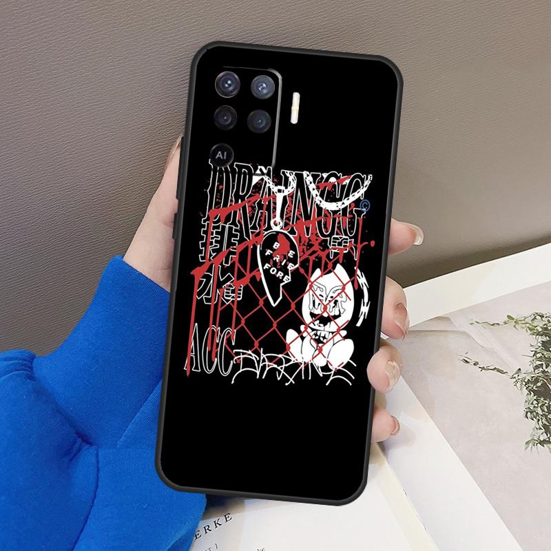Чехол Drain Gang для Oppo A5 Pro A15 A17 A57 A77 A18 A38 A58 A78 A98 A94 A74 A54 A16 A76 A96 A40 A60 A80