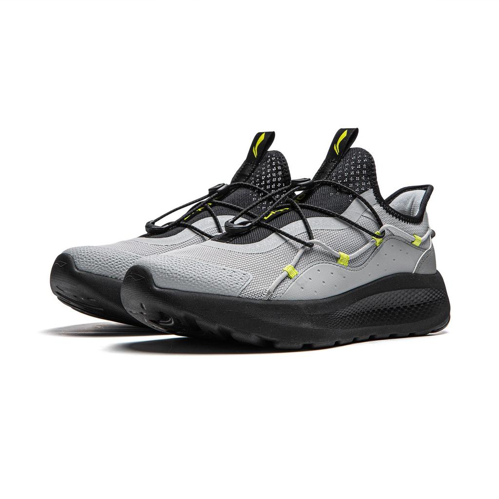 Li Ning Cloud Yi Слипоны Амортизирующие Дышащие Нескользящие Износостойкие Легкие Низкие Повседневная Обувь Мужская AGLU263-2