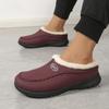 Popular Autumn and Winter Mao Mao Cotton Slippers Home Hole Shoes Couple Cotton Slippers Direct Sales