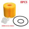 Высококачественный новый комплект масляных фильтров 8 шт. для Toyota Avalon Camry RAV4 Sienna Lexus 04152-31090