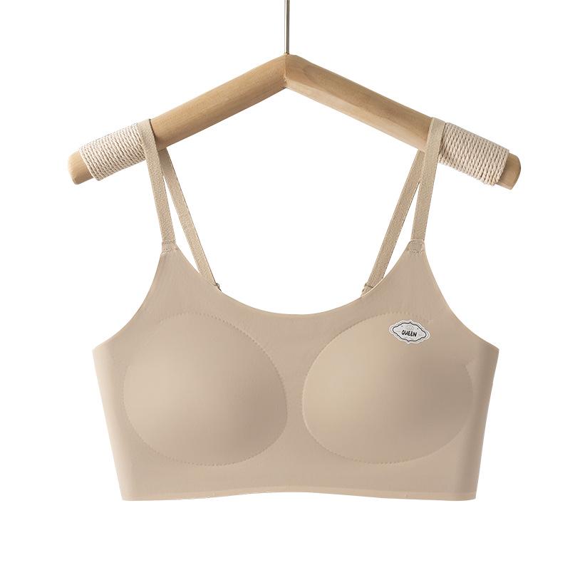 Teenage Seamless Support Camisole Bra for Middle School Girls' Developmental Stage