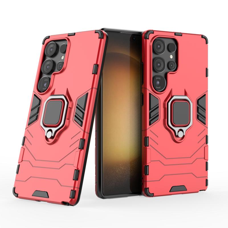 Magnetic Ring Stand Holder Armor Back Cover For Samsung Galaxy S25 Ultra S25+ Plus S25Ultra GalaxyS25 5G Phone Case