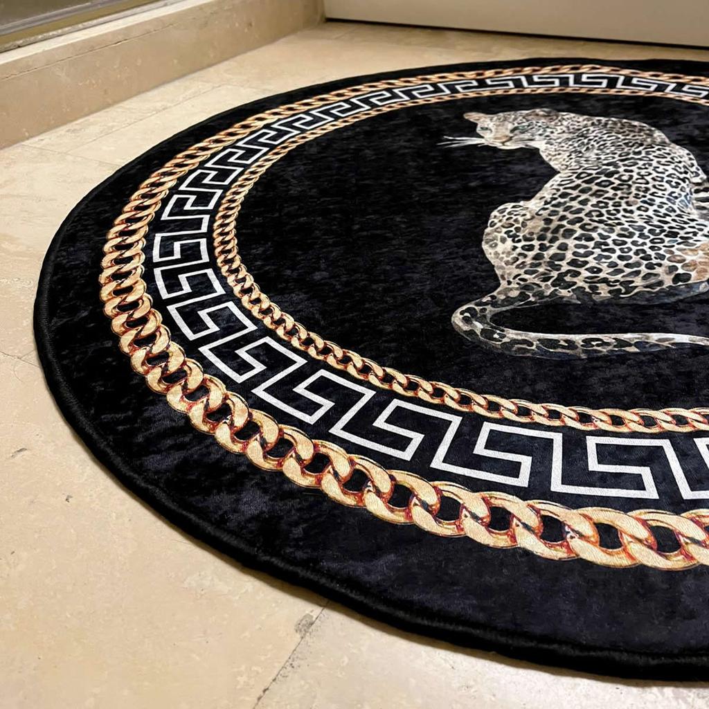 ePeddler Домашний декоративный леопардовый узор, цифровая печать, моющаяся нескользящая точечная основа, новое поколение ковров для гостиной, кухни, ванной комнаты и напольного коврика