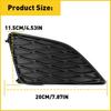 2X Front Bumper Fog Light Bezel Cover For 2009 2010 Toyota Corolla Sedan EKK