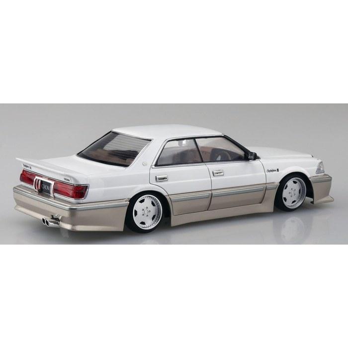AOSHIMA 1/24 Серия Тюнингованных Автомобилей №. 86 Тойота Страхование UZS131 Crown 1989 Пластиковая модель