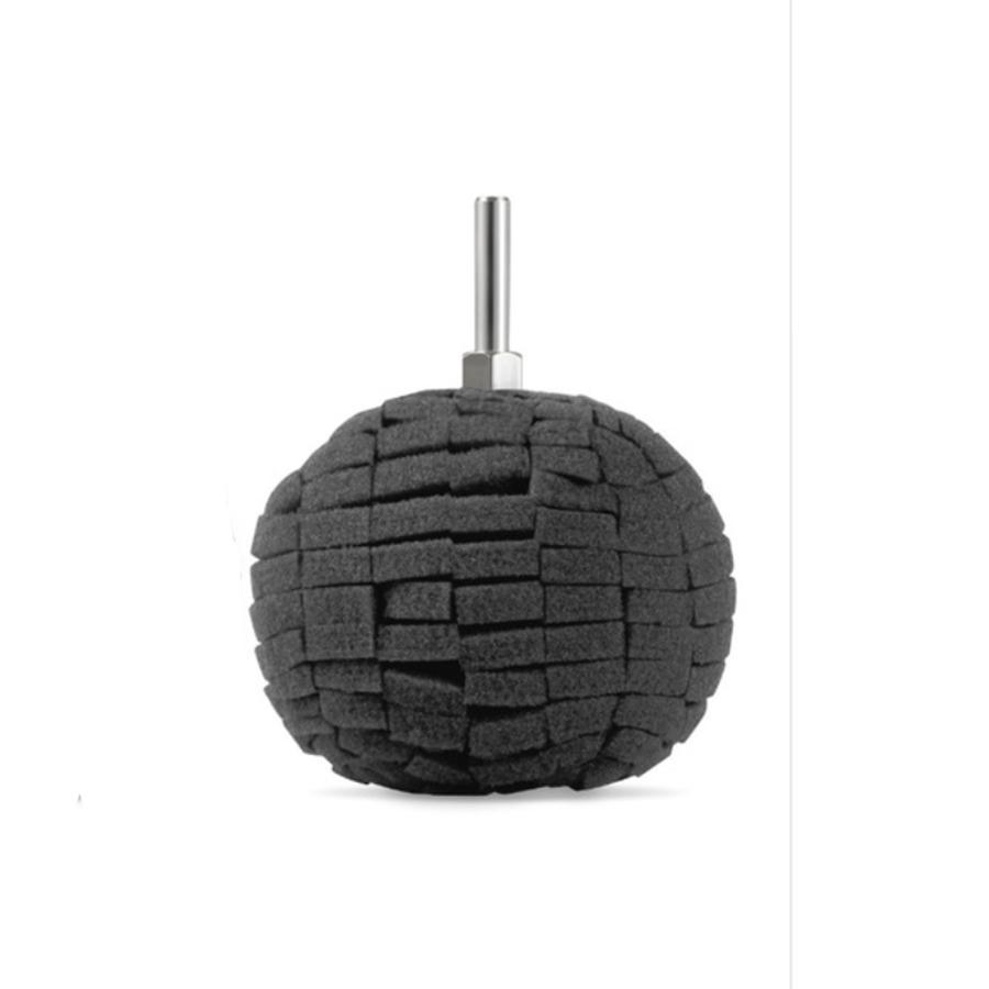 Универсальный 3 шт. Черный 3"(76мм )Полировальный шар Финишный полировальный круг Полировальная подушечка для полировки автомобиля