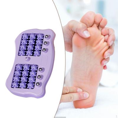 Компактный массажер для ног с 24 роликами, для различных пользователей
