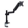 IRIS OHYAMA DA-G101U Monitor Arm with Single USB, Black, Single