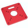 Anodic Oxidation Router Table Insert Plate Aluminum Alloy Woodworking Router Plate DIY Woodworking