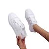 42-43 Large Size Women's Shoes New Hollow Mesh Breathable Muffin Thick-soled Casual Single Shoes Women