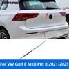 Аксессуары Для Volkswagen VW Golf 8 MK8 Pro R 2024 2025 Задняя Крышка Багажника Дверь Багажника Накладка Стайлинг Автомобиля