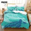 Sea Animal Duvet Cover Octopus Turtle Starfish Queen Bedding Set Microfiber Ocean Life Bedding Set King For Kids Boys Girls Teen