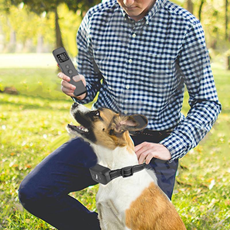 Bark Collar Remote Bark Training Collar With Remote Long-Distance Reminder Waterproof Dog Collar For Dogs Of All Sizes