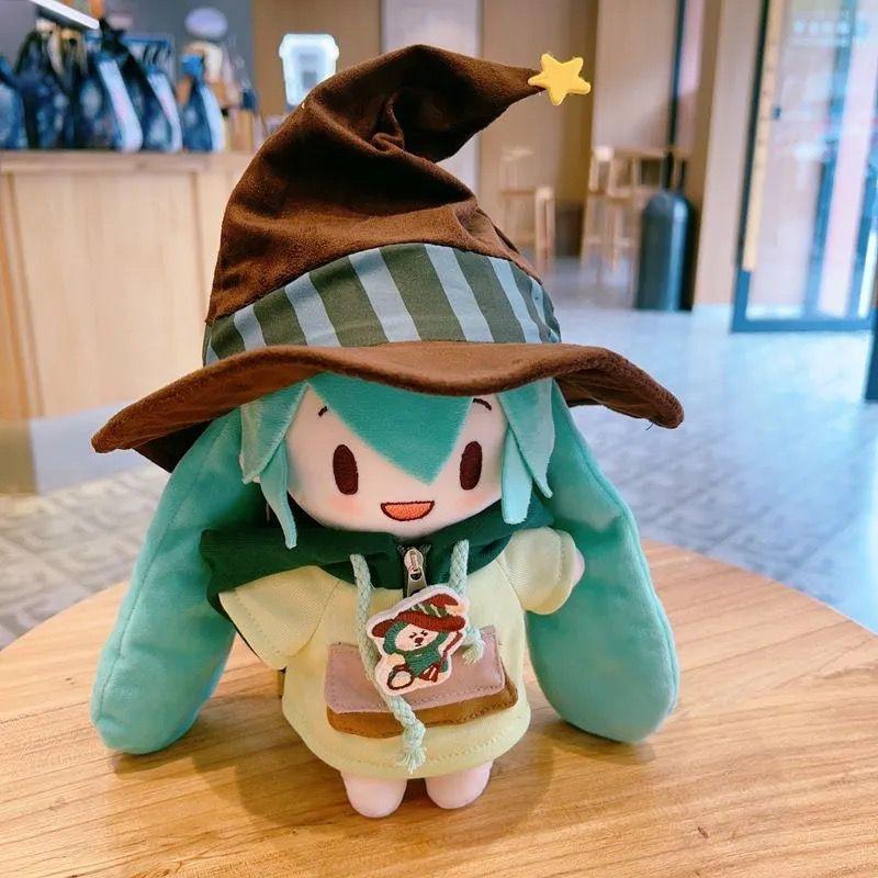 Kawaii Hatsune Miku Snow Princess Anime Cartoon Plush Doll Dress-Up Hatsune Miku Fufu Cute Doll Christmas Gift