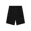 Loose Solid Color Casual Logo Five-Point Shorts Men Shorts Black F11M238604F-BK