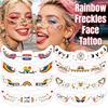Long Lasting Face Temporary Tattoos Facial Art Makeup Stickers  Pride Month