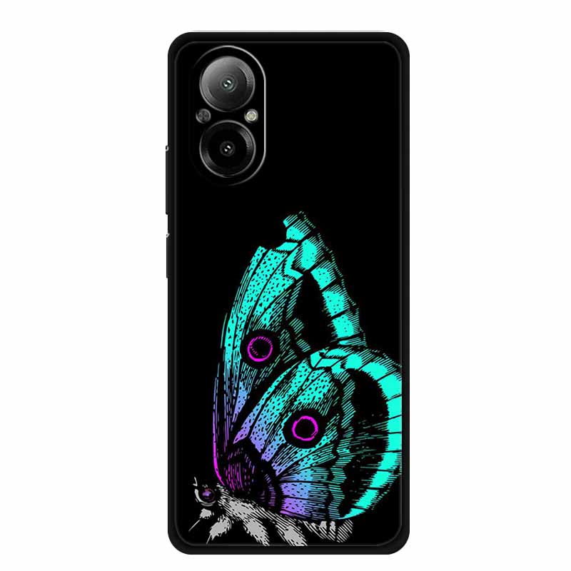 Для Realme C67 4G Чехол Роскошный Мягкий Силикон ТПУ Чехлы для Телефона Задняя Крышка Для RealmeC67 C 67 4G RMX3890 Ударопрочный Любовь Милый funda