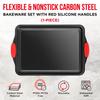 Non-Stick High Temperature Rectangular Baking Pan for Cakes and Cookies
