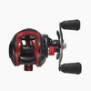 7.2:1 Long Throw Fishing Reel with Magnetic Brake Double Sealed Bearing 17+1 BB Fishing Wheel Black