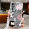 Винтажный чехол для бильярда с принтом леопарда и звезд для Samsung Galaxy S26 Ultra S25 Edge S24 S23 S22 Plus S21 FE Силиконовый чехол с текстурой кожи