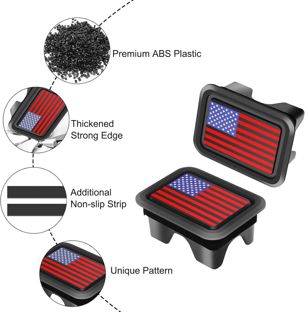 Крышки для карманов стоек багажника для грузовиков Dodge RAM 1500 2019-2024, заглушки для отверстий для стоек
